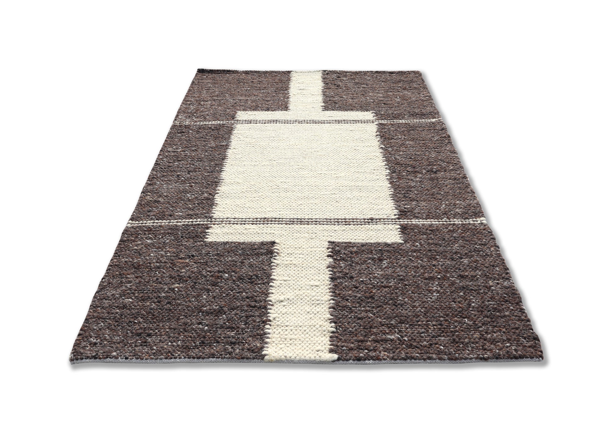 Heathered Harmony Handmade Wool Accent Rug