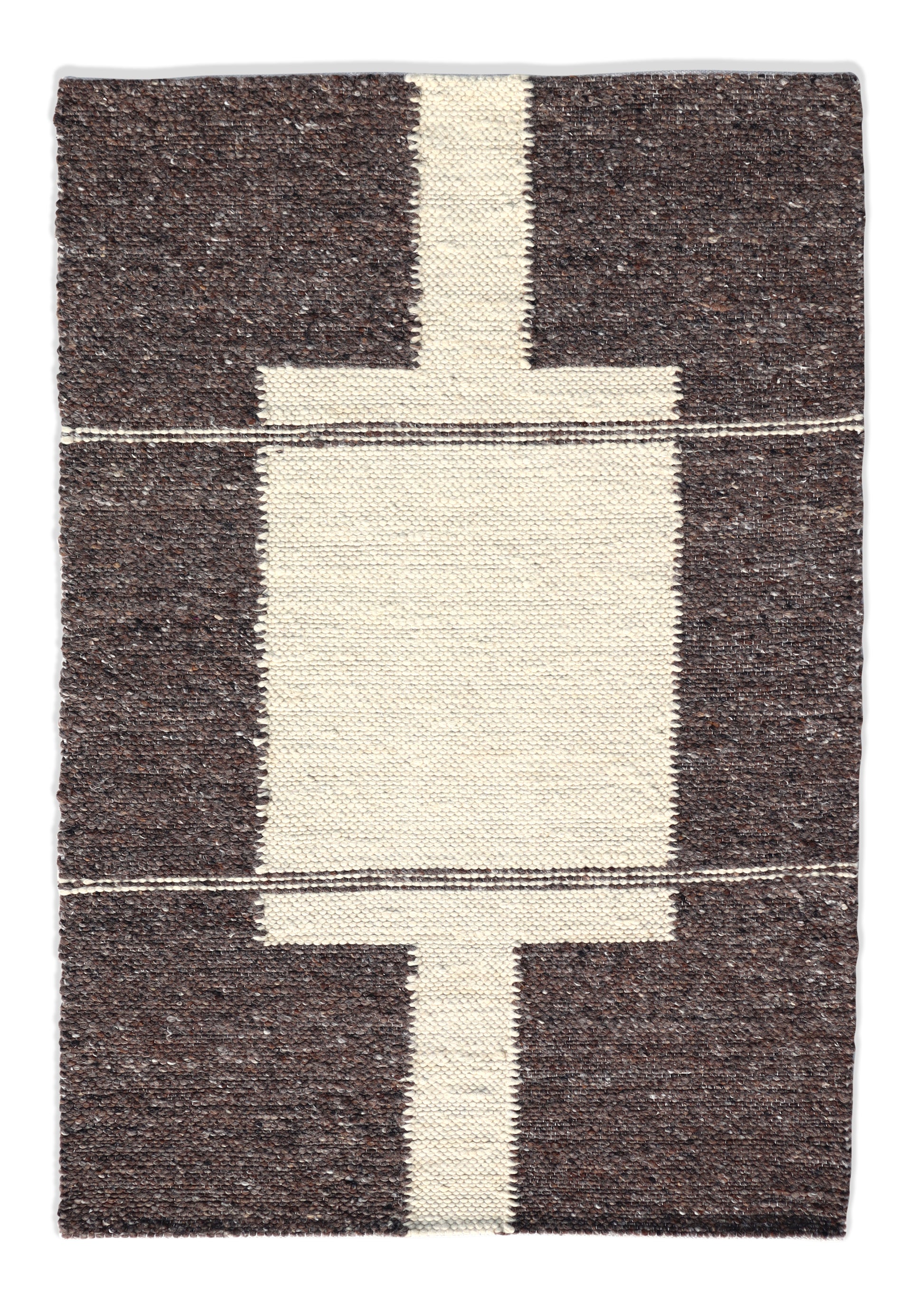 Heathered Harmony Handmade Wool Accent Rug