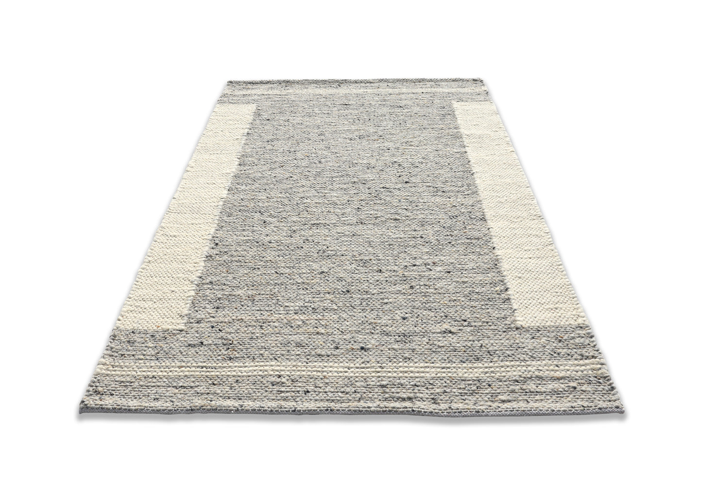 Farmhouse Fresh Handmade Wool Accent Rug 