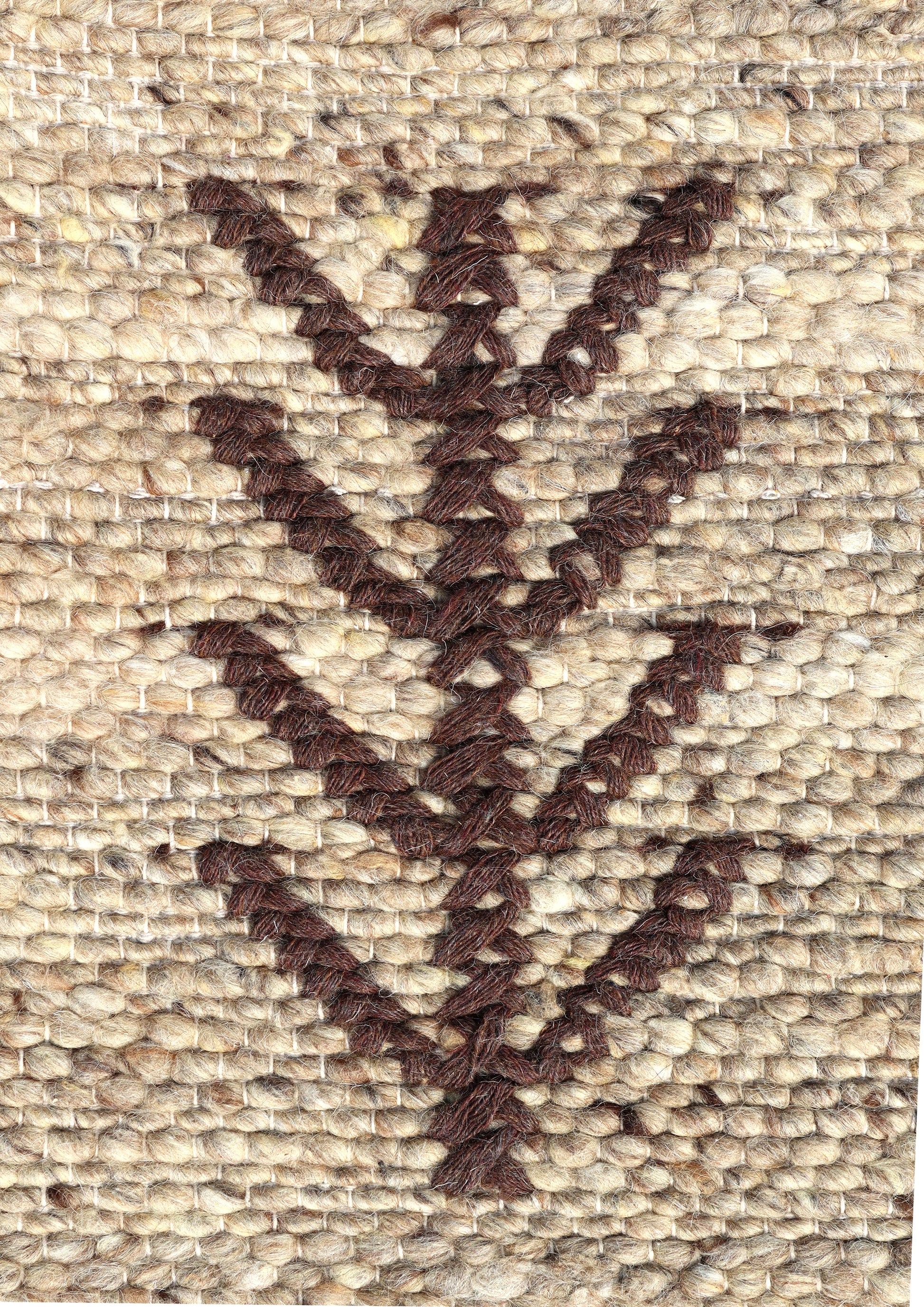 Southwestern Echoes Handmade Wool Accent Rug