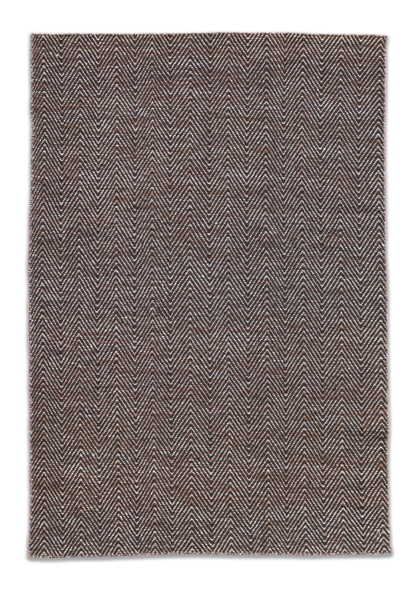 Zigzag Harmony Handmade Wool Small Area Rug 