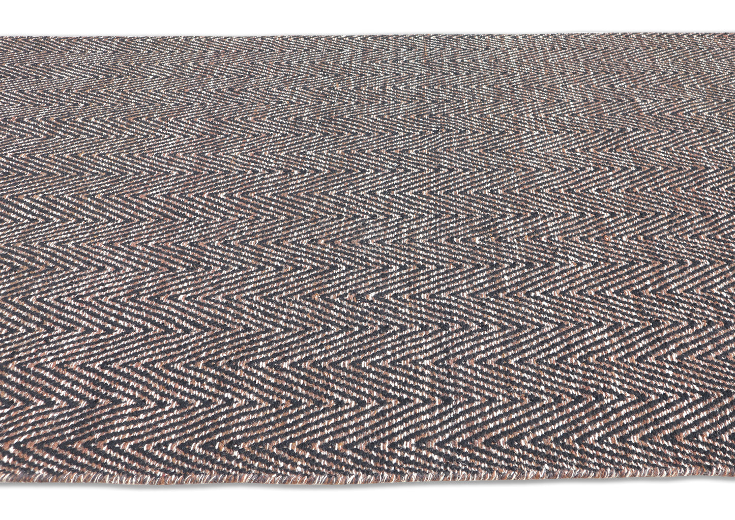 Zigzag Harmony Handmade Wool Small Area Rug 