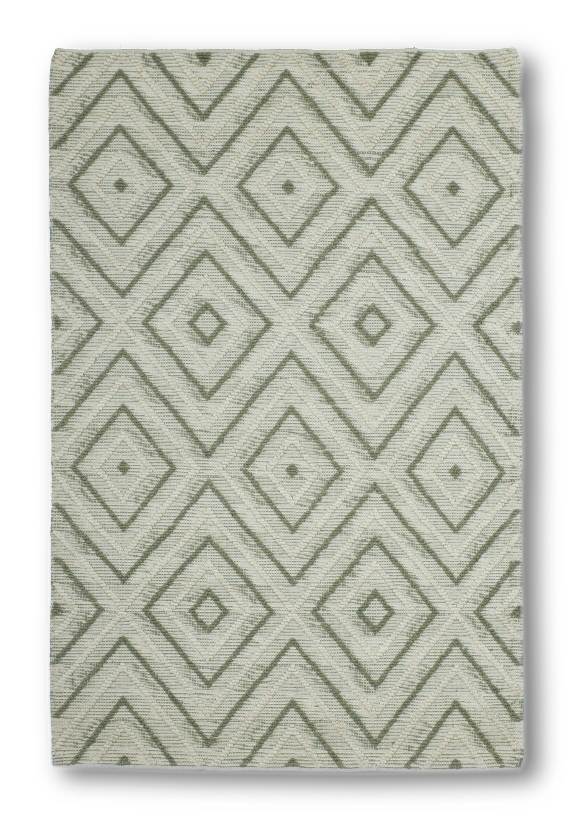 Geometric Haven Handwoven Jute Entryway Rug