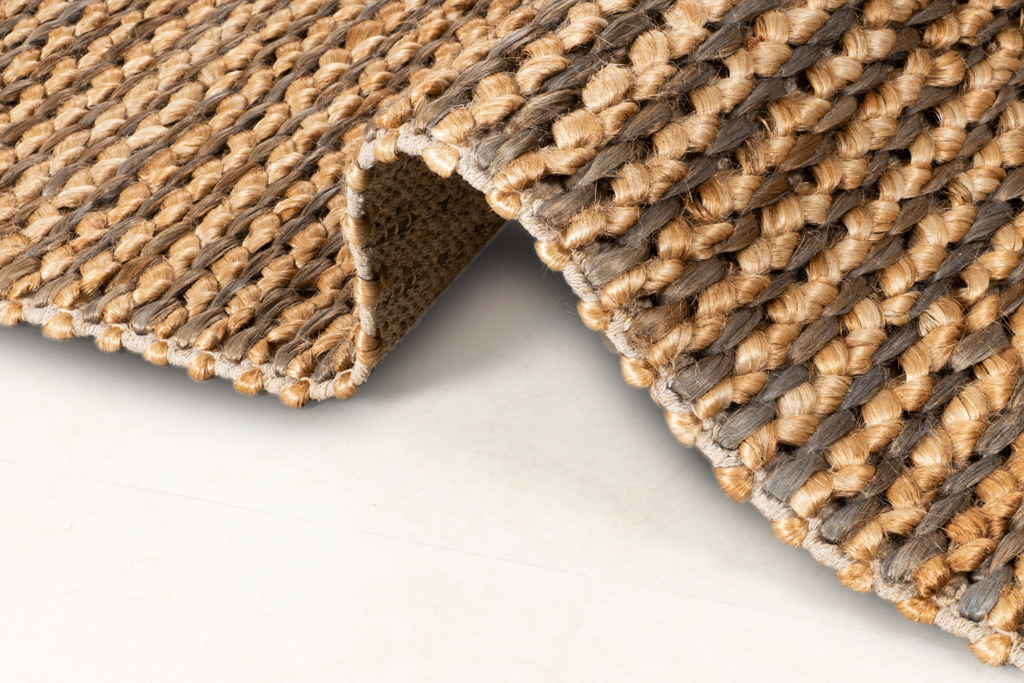 Honeycomb Weave Handwoven Jute Accent Rug – Lustrous Earth