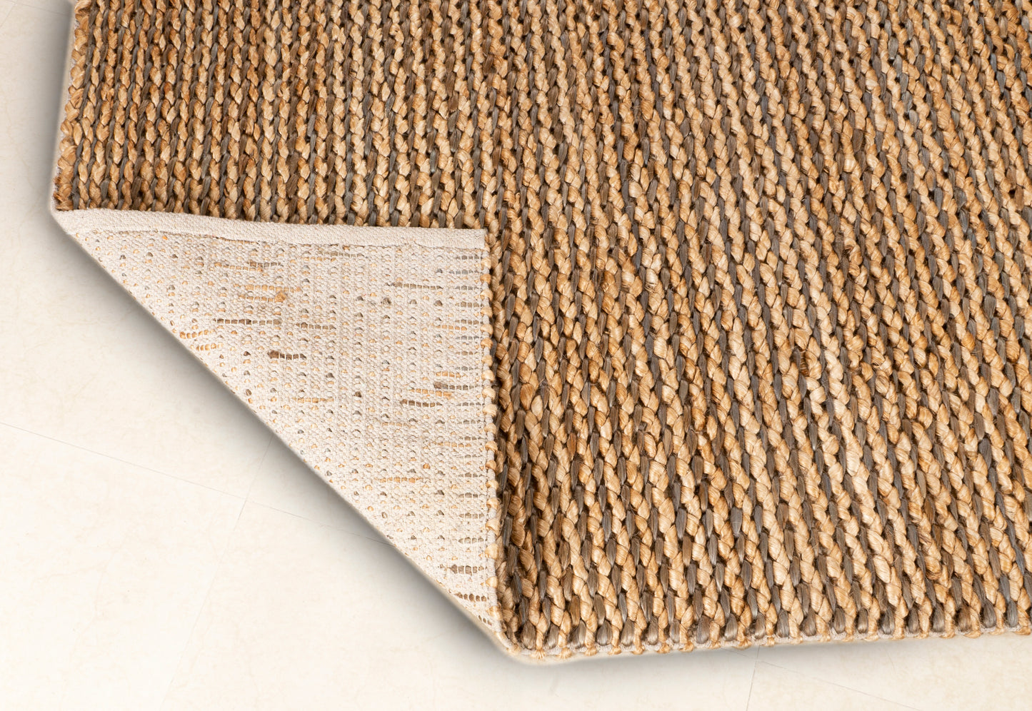 Honeycomb Weave Handwoven Jute Accent Rug – Lustrous Earth