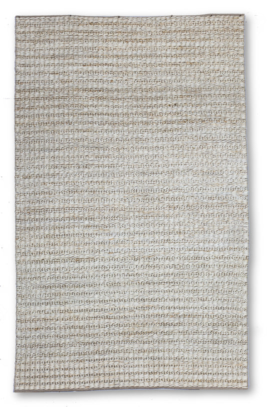 Serene Handwoven Jute Accent Rug – Intimate Texture  