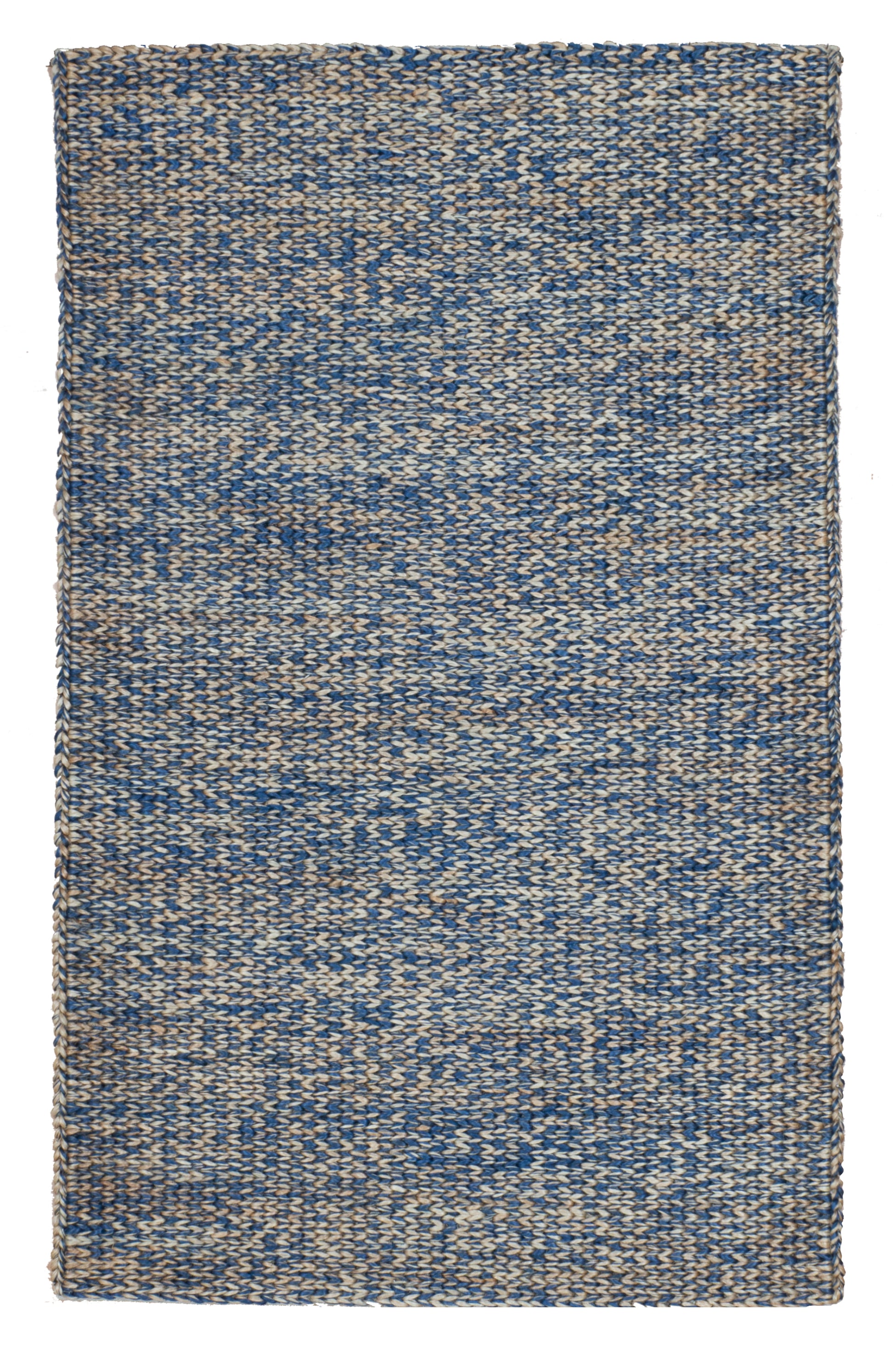 Maritime Weave Handwoven Jute Accent Rug – Oceanic Nook