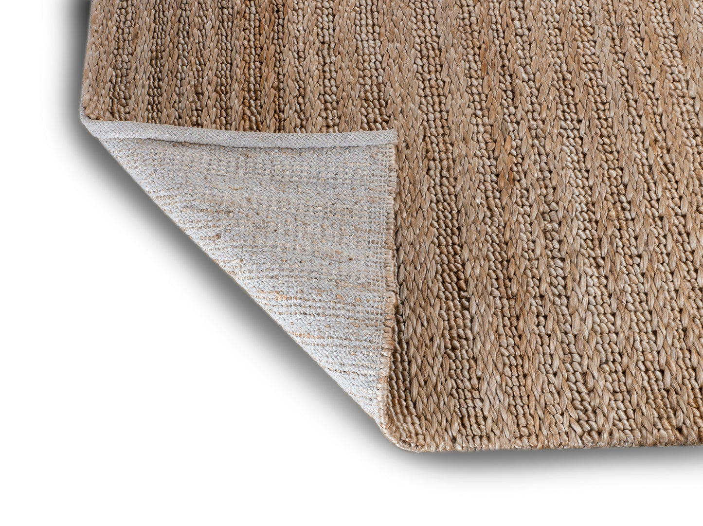 Natural Elegance Handwoven Jute Accent Rug – Petite Refined Earthiness 