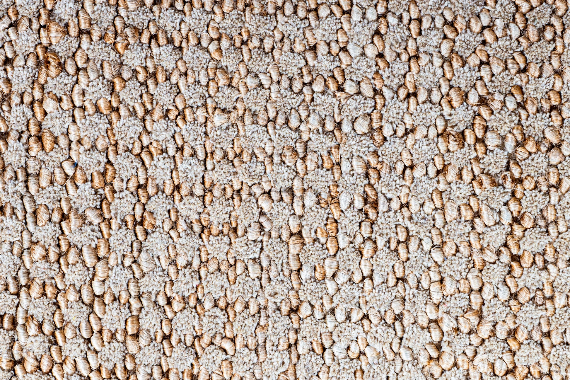 Serene Fusion Handwoven Jute & Wool Accent Rug – Petite Textural Harmony