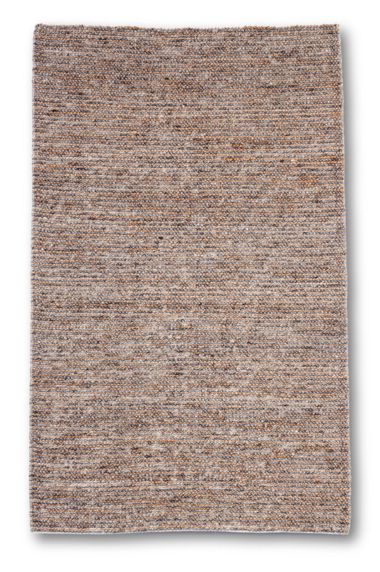 Contour Echoes Handwoven Jute & Wool Accent Rug