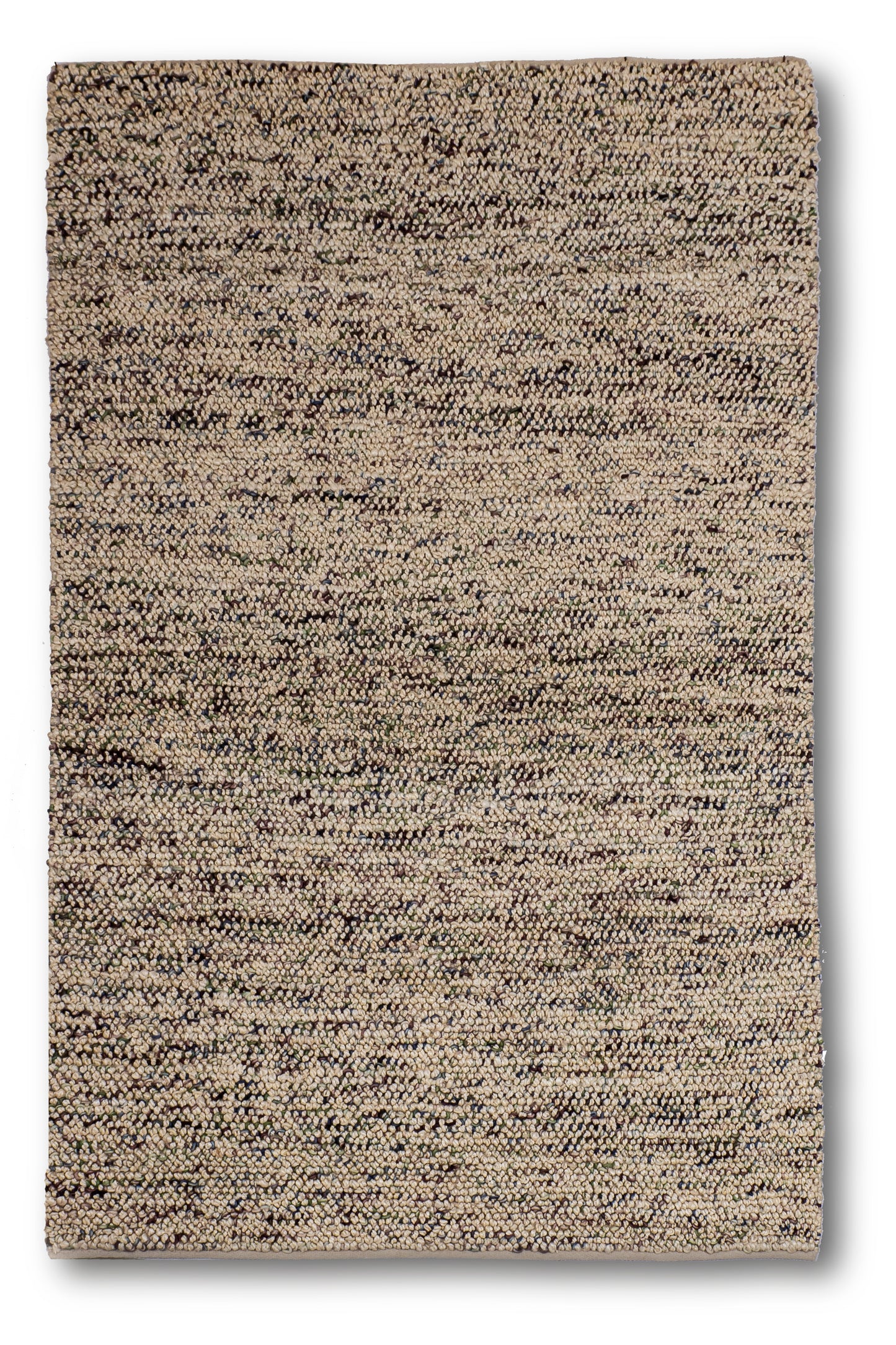 Serenity Swirl Handwoven Jute & Wool Accent Rug