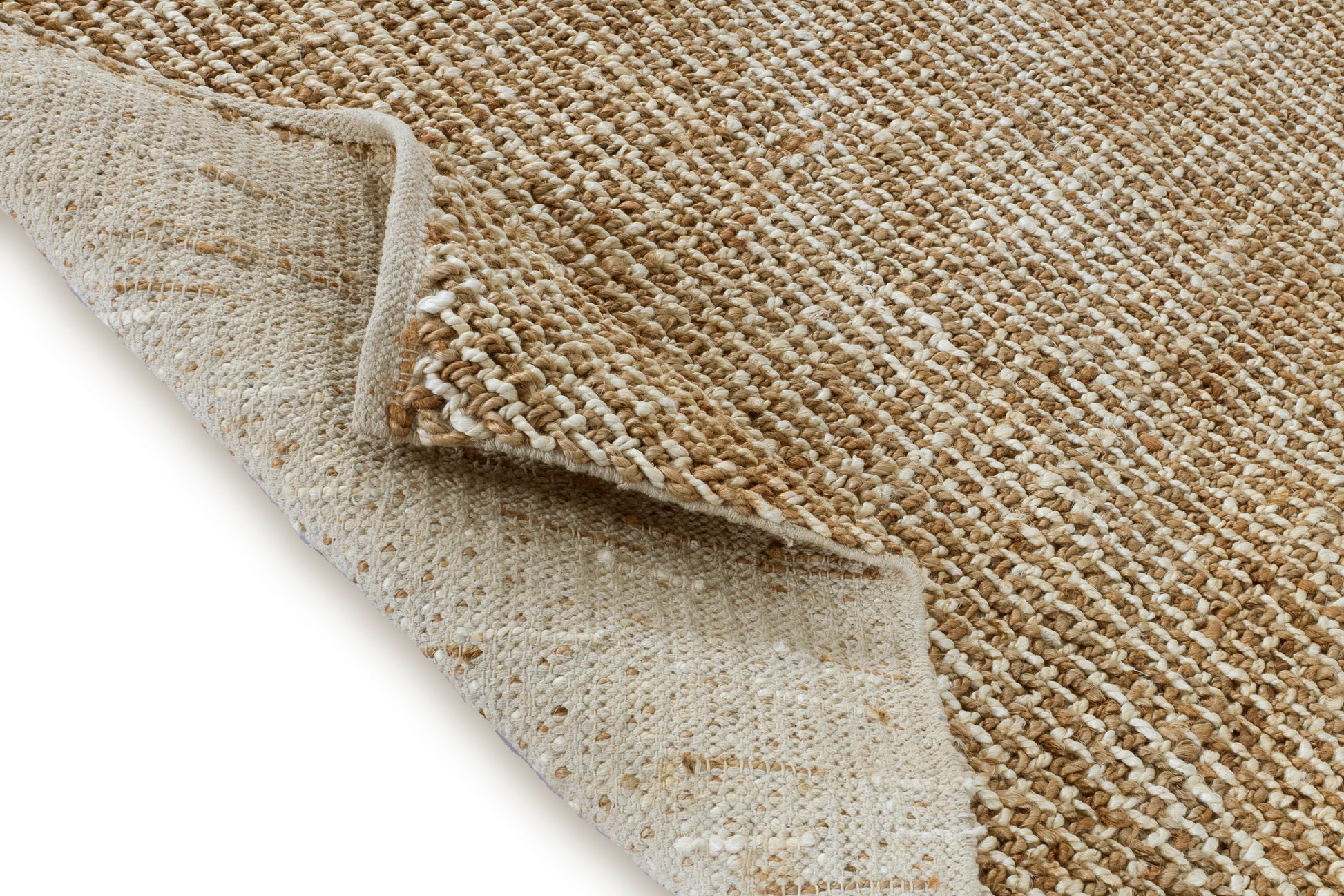 Timeless Textured Handwoven Jute & Wool Accent Rug