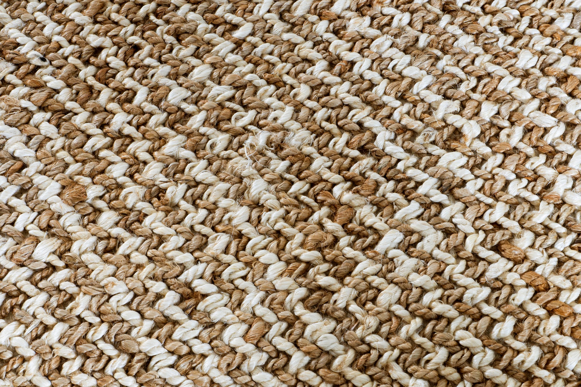 Timeless Textured Handwoven Jute & Wool Accent Rug