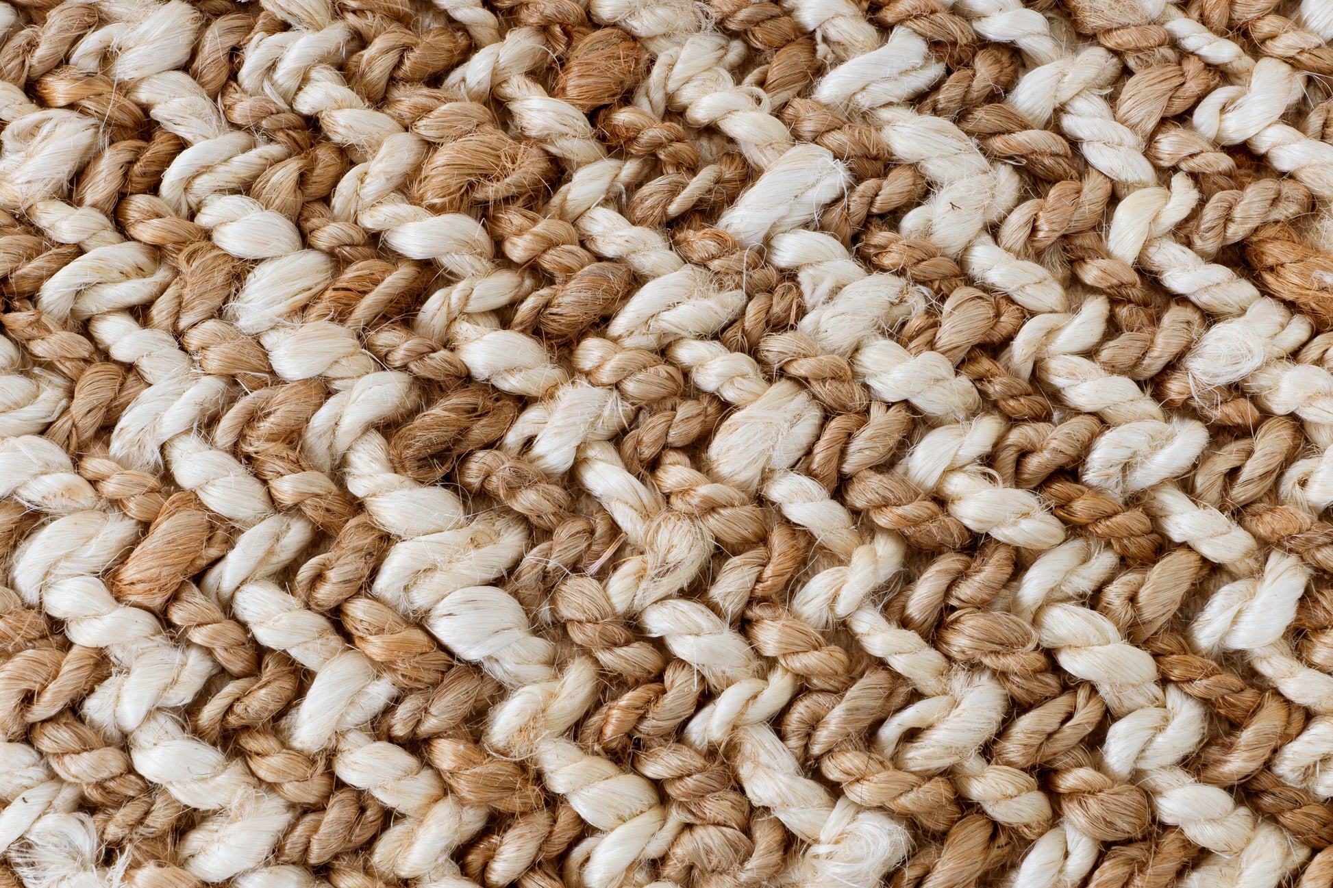 Timeless Textured Handwoven Jute & Wool Accent Rug