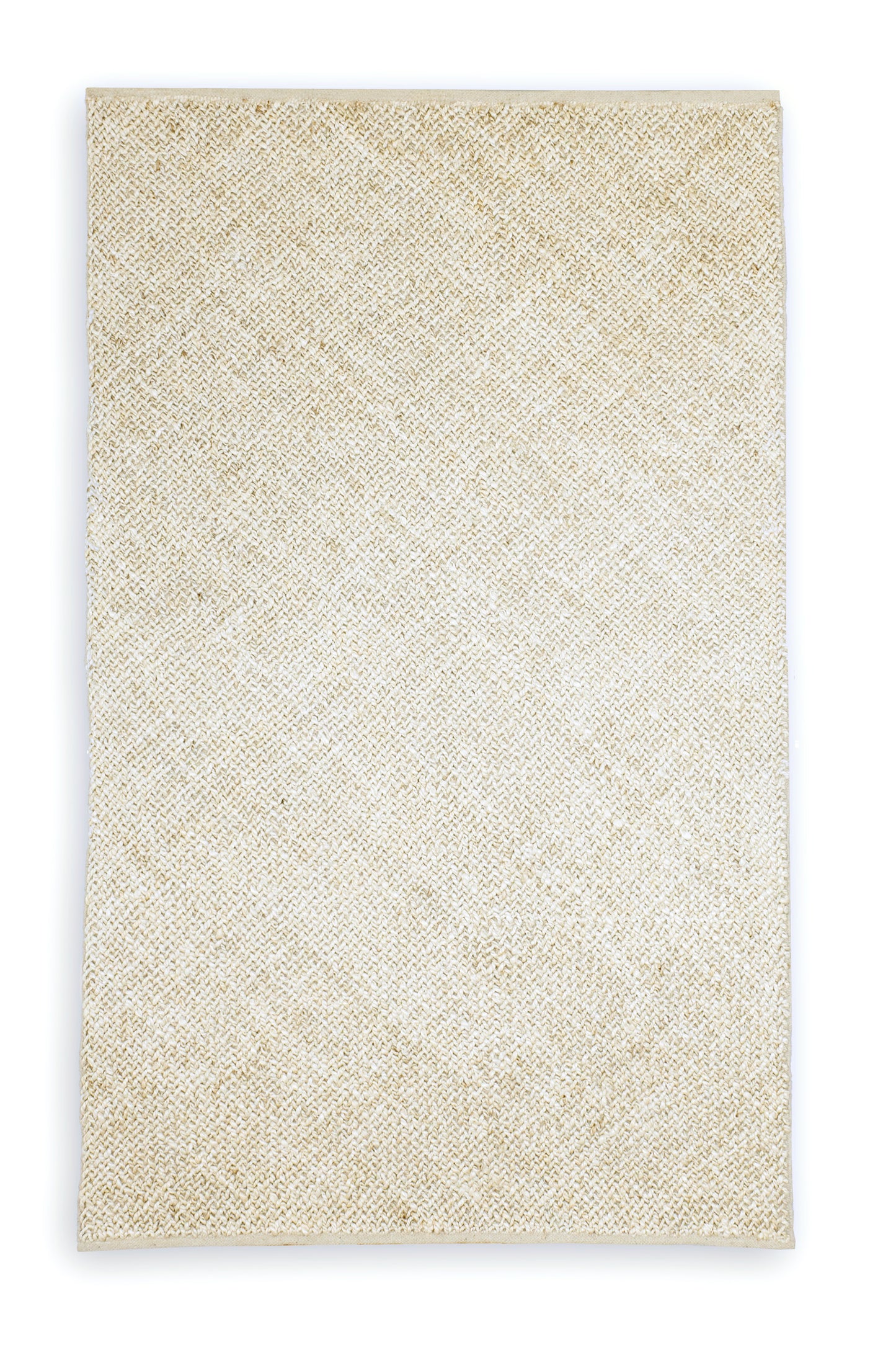 Ivory Serenity Handwoven Jute Accent Rug