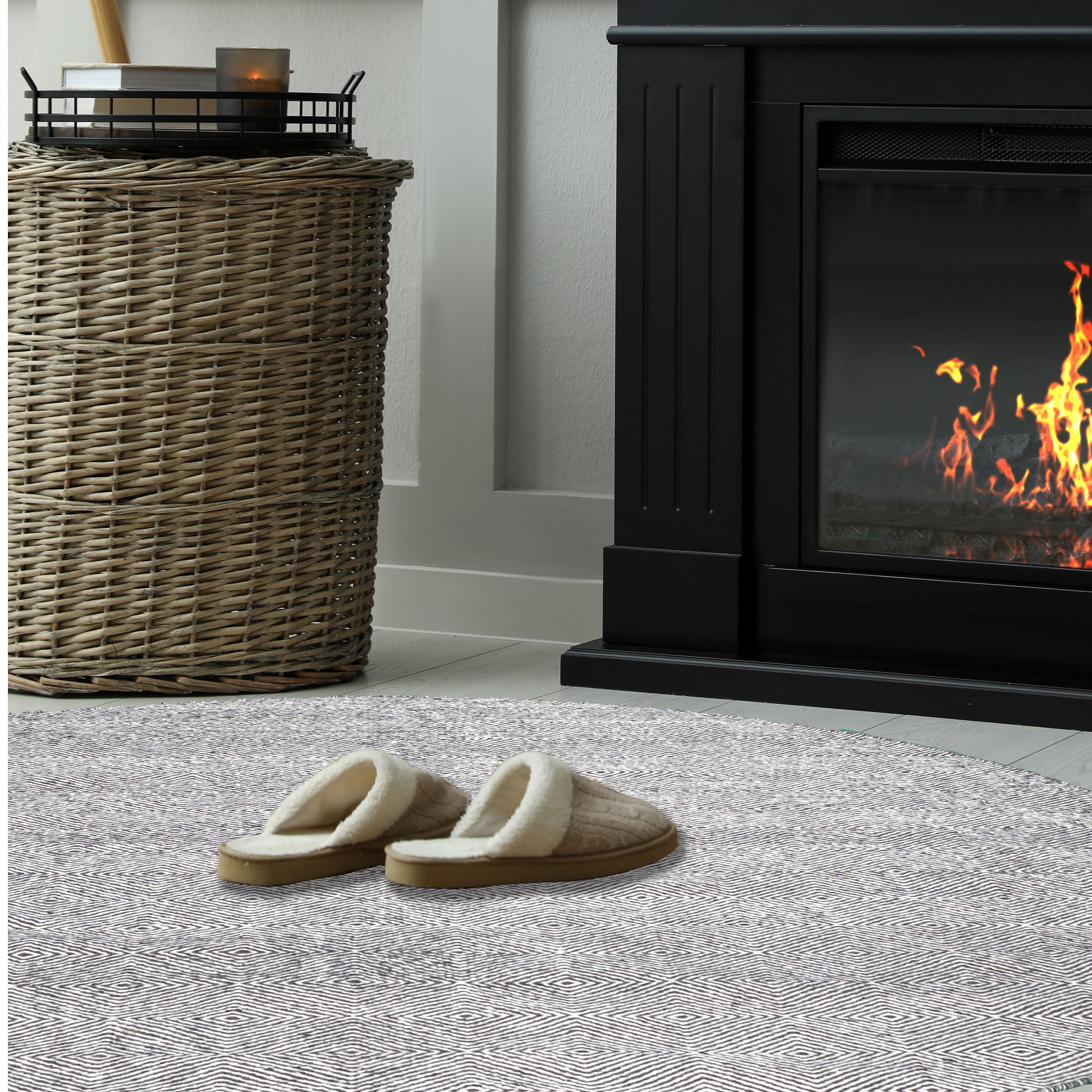 Hand Woven Flatweave Wool Rugs