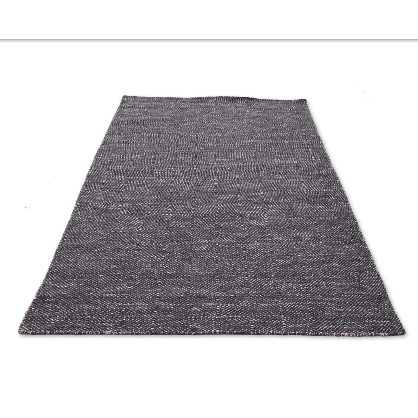    	 Geometric Whirl Handmade Wool Accent Rug