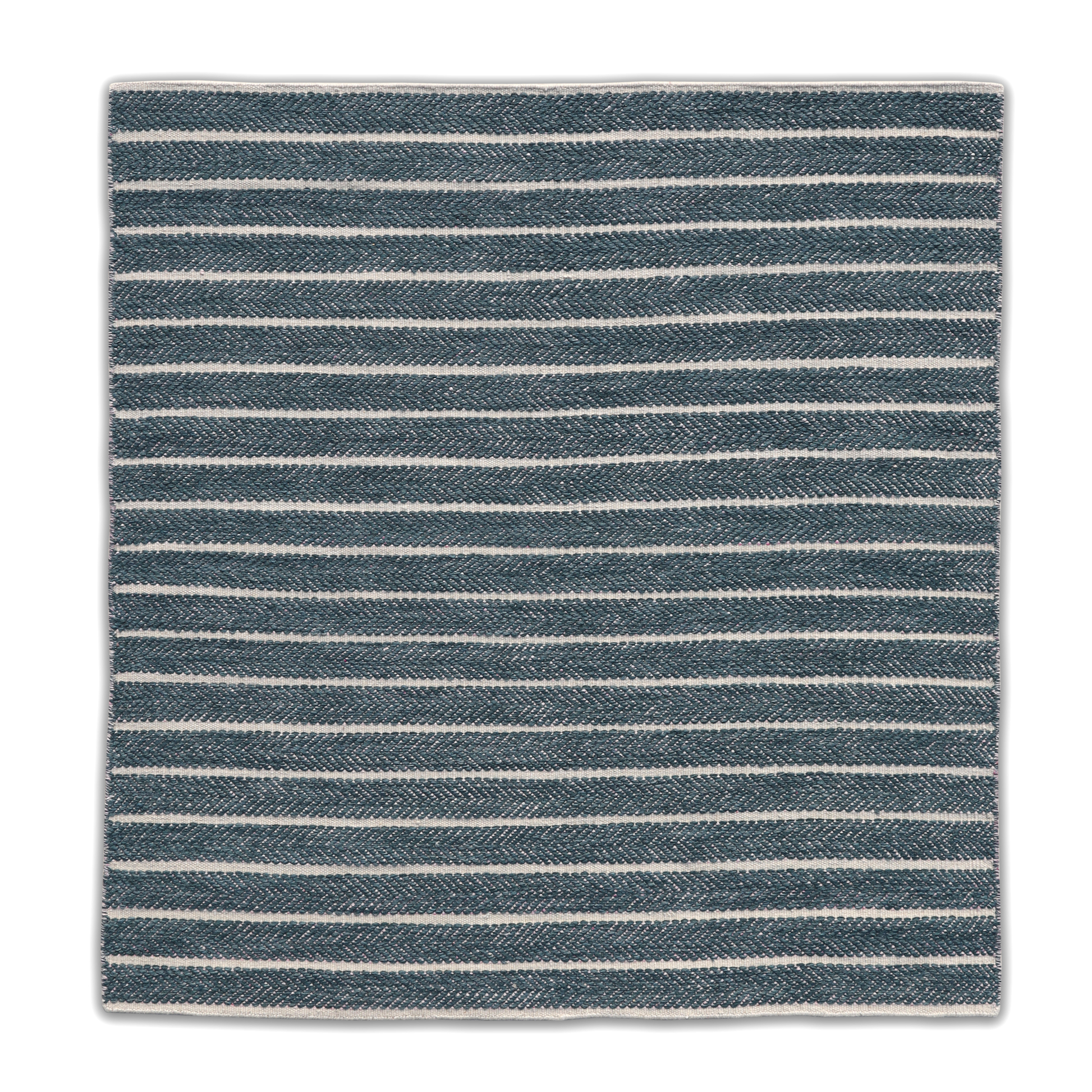 Serenity Stripes Handmade Reversible Wool Accent Rug