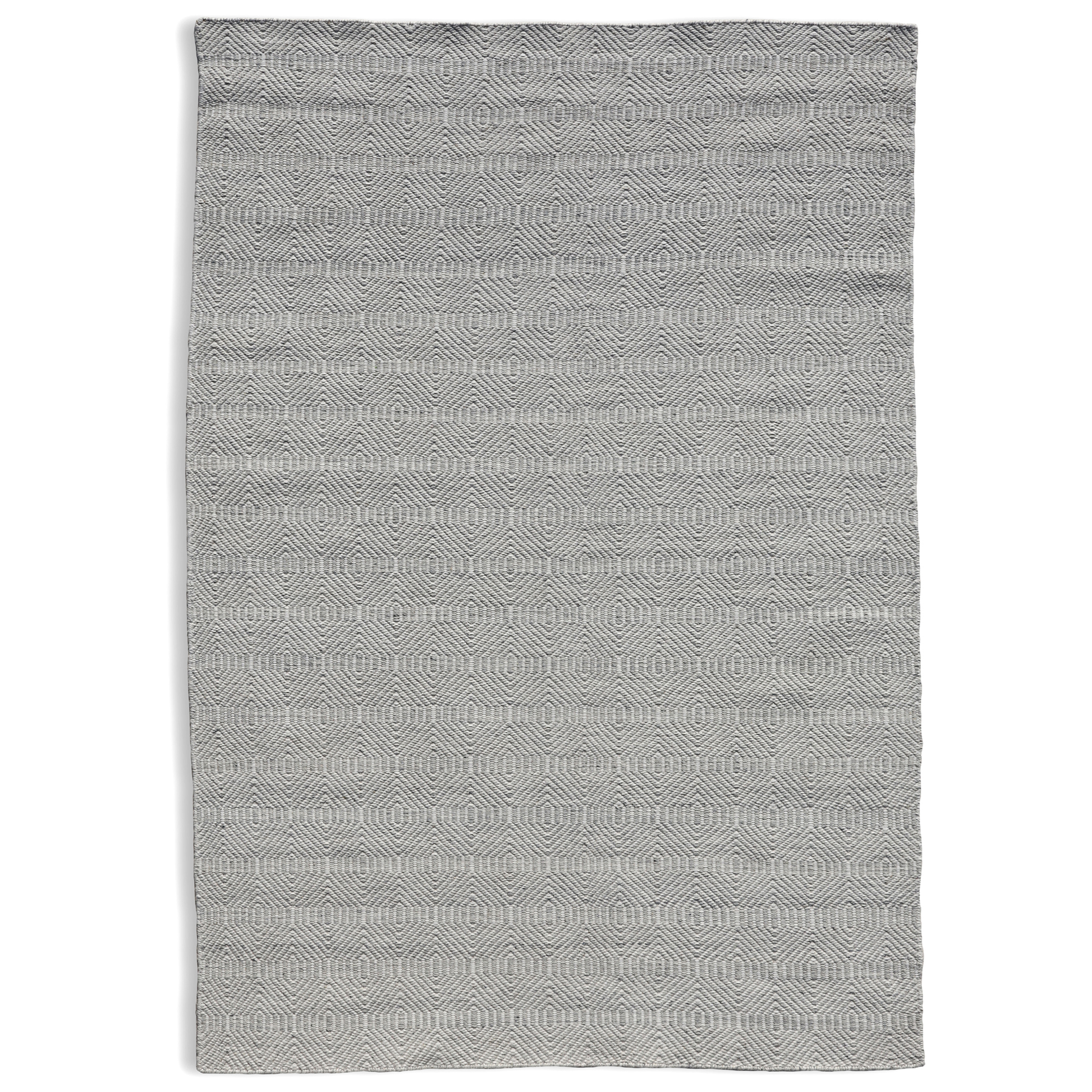 Timeless Handmade Scandinavian Flatweave Ivory/Grey Accent Rug 