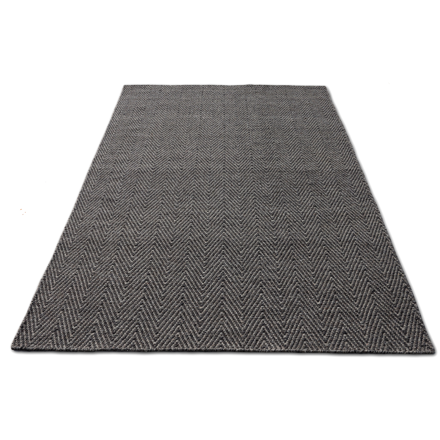 Woven Whisper Handmade Herringbone Accent Rug