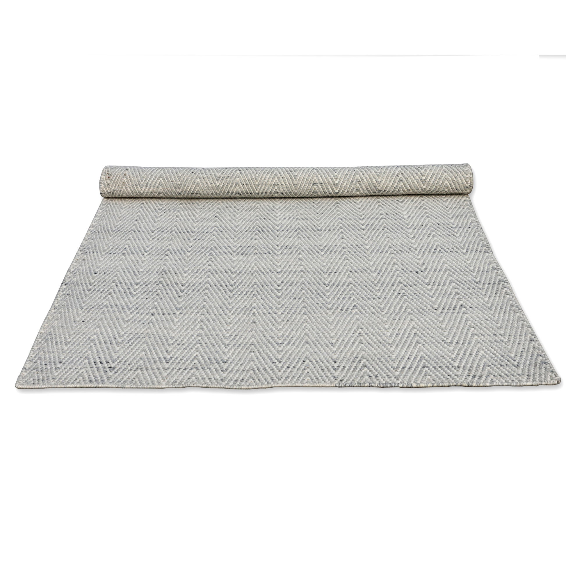 Coastal Wave Handmade Reversible Wool Accent Rug