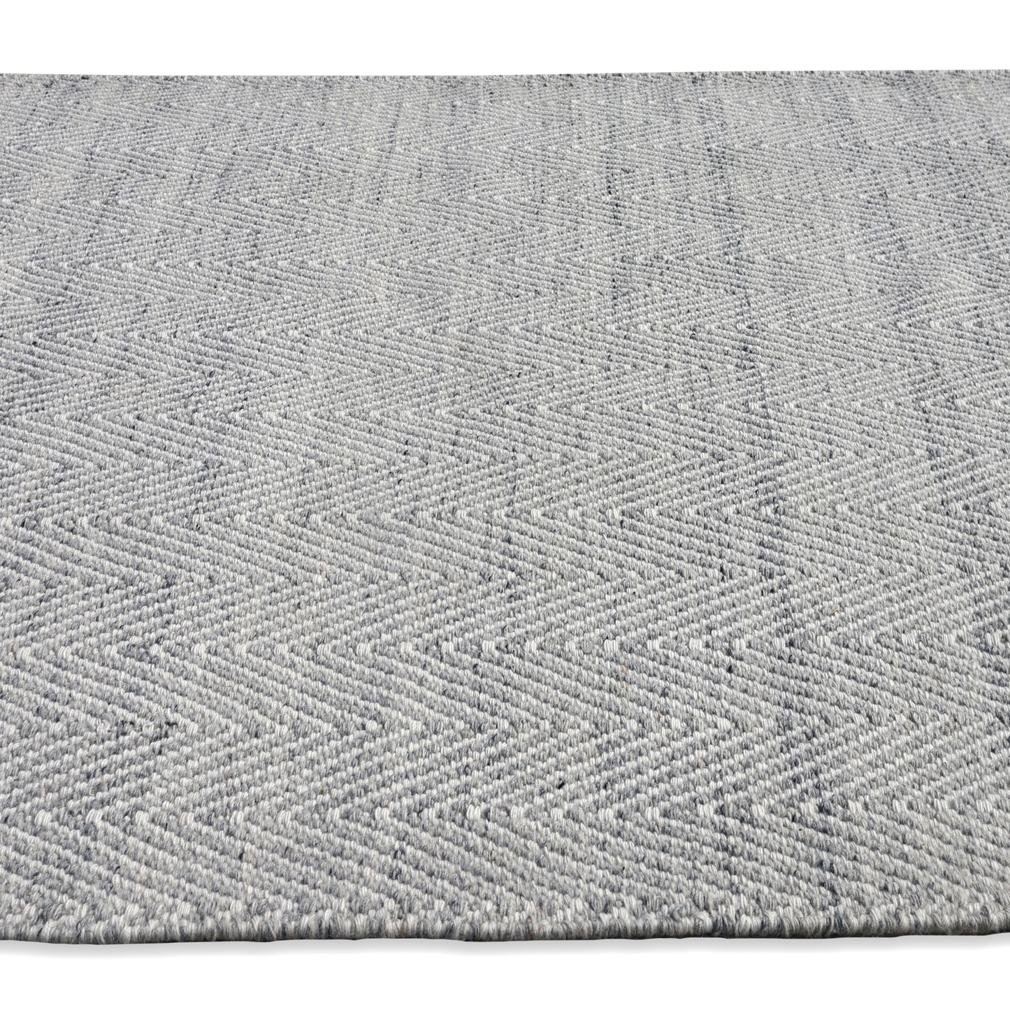 Coastal Wave Handmade Reversible Wool Accent Rug