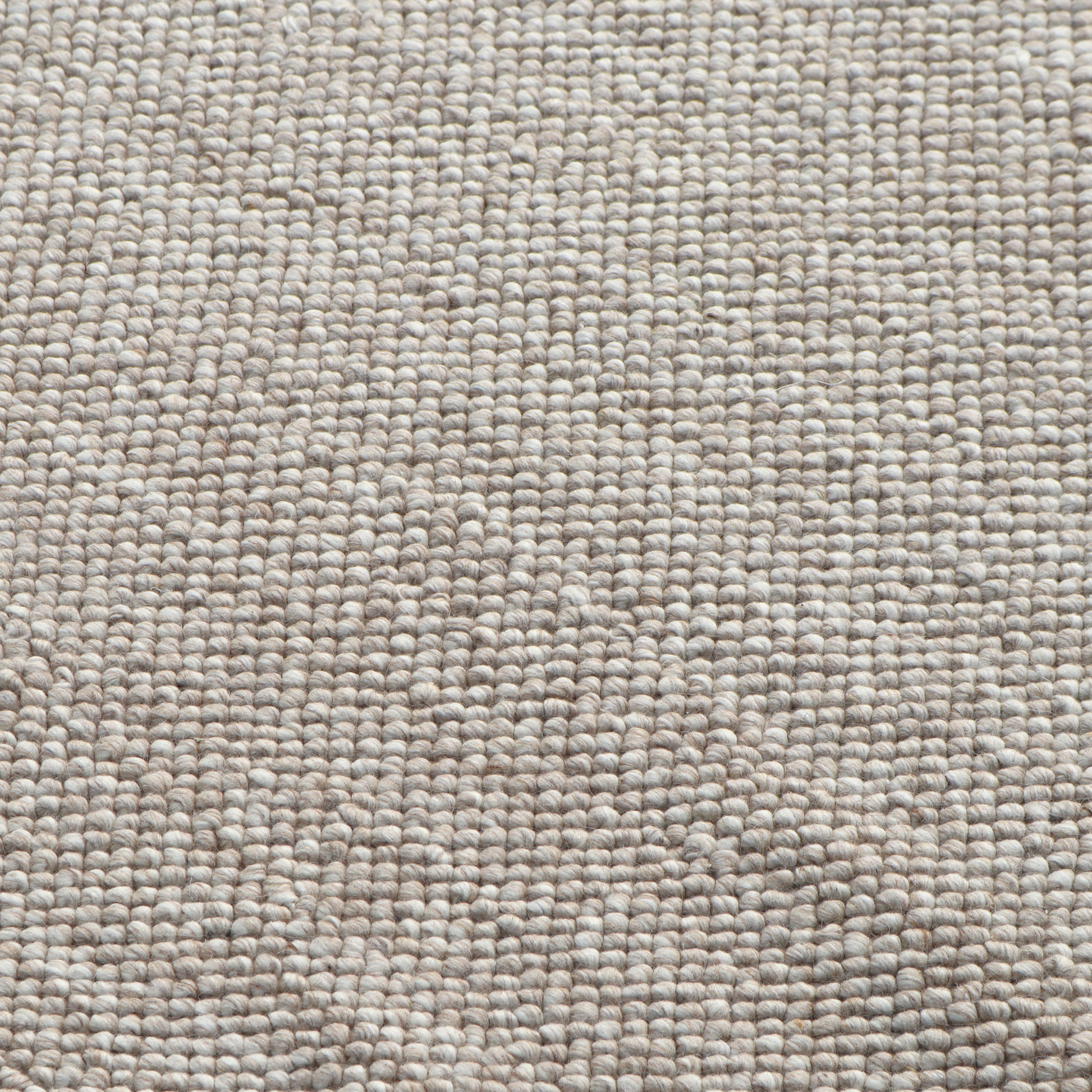 Gentle Grains Handmade Wool Loop and Pile Accent Rug