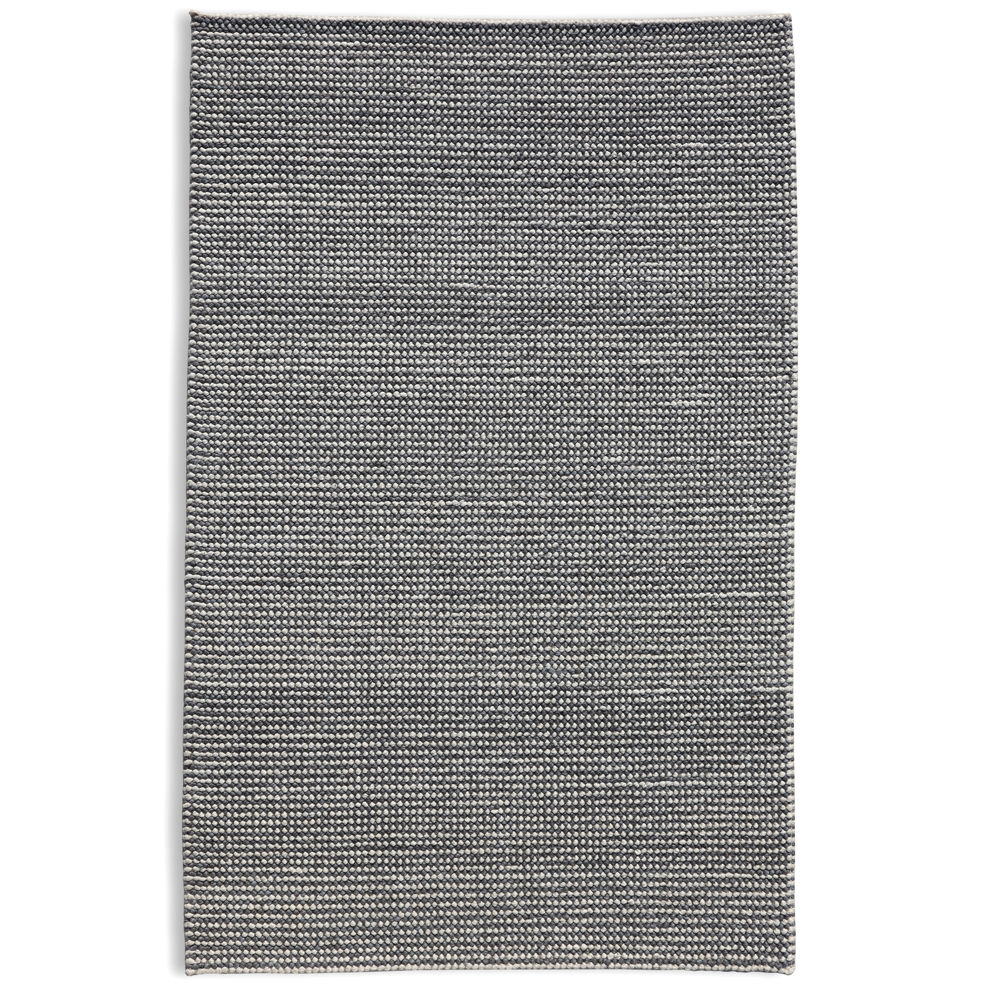 Granite Hues Handmade Wool Loop and Pile Rug