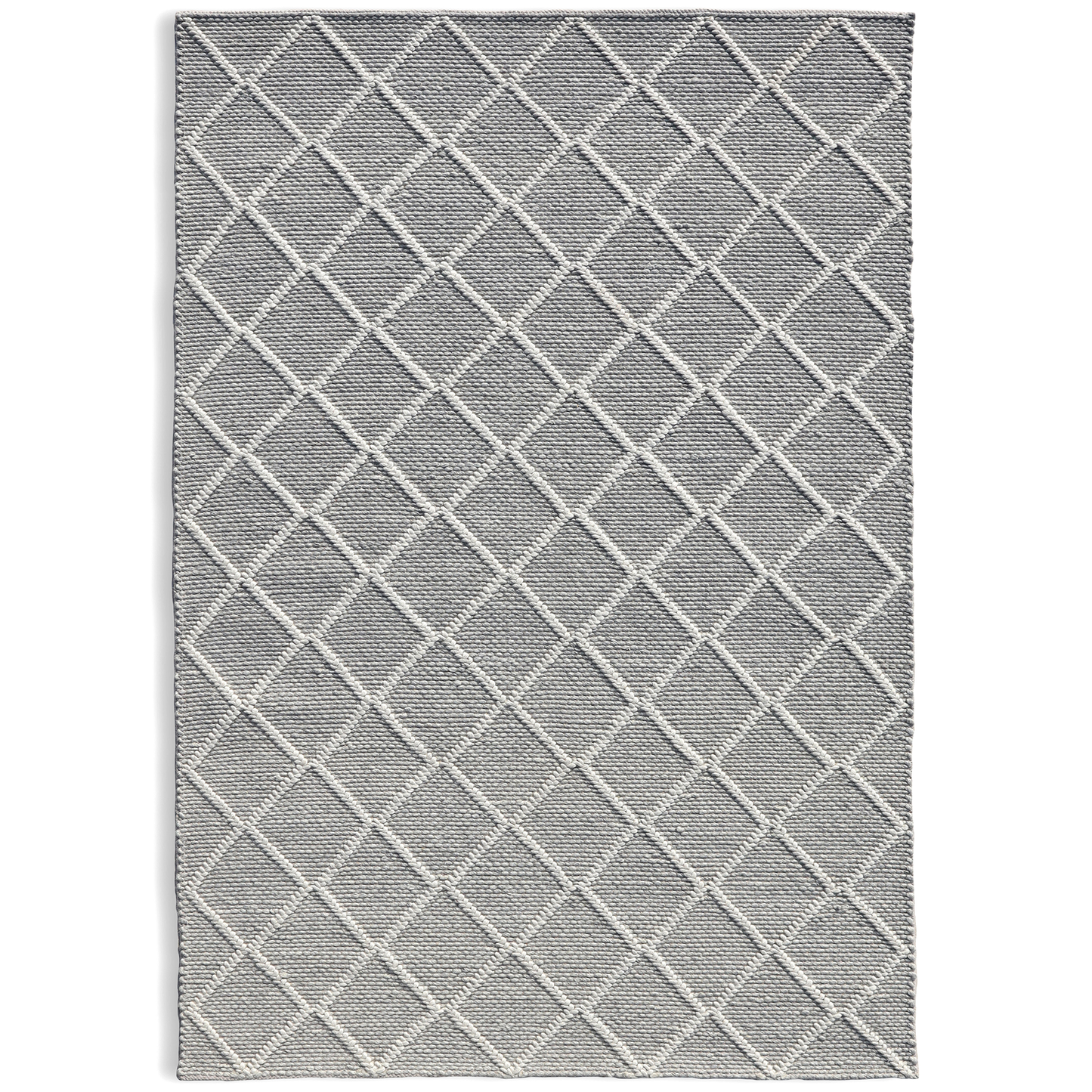 Lattice Luxe Handmade Wool Accent Rug