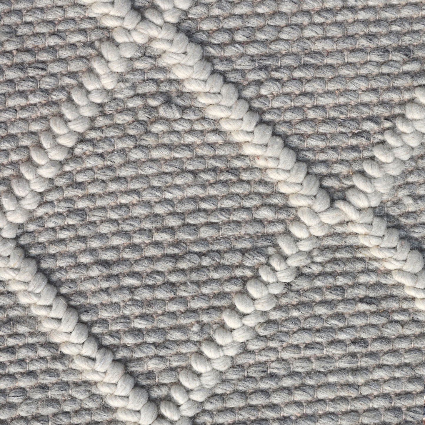 Lattice Luxe Handmade Wool Accent Rug