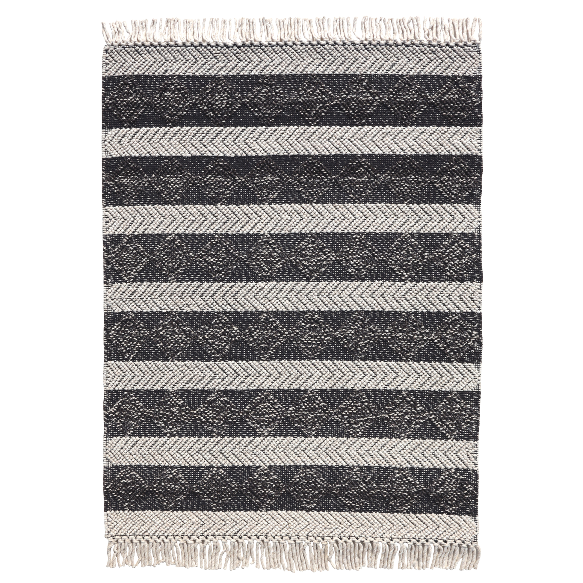 Tribal Tread Handmade Wool Accent Rug 