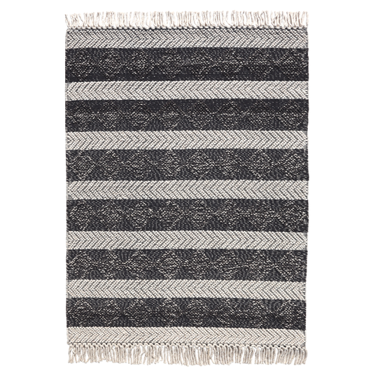 Tribal Tread Handmade Wool Accent Rug 