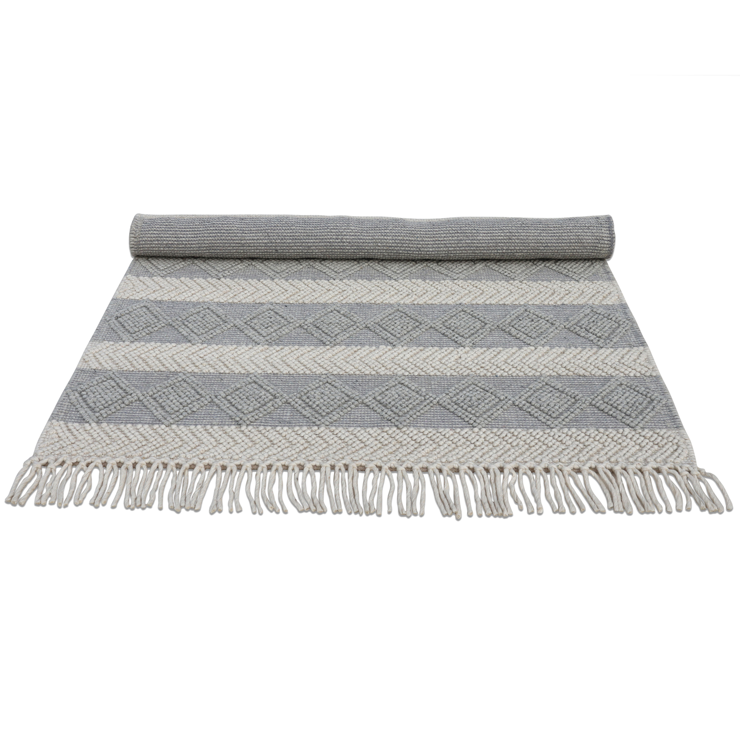 Harmony Striped Handmade Wool Accent Rug