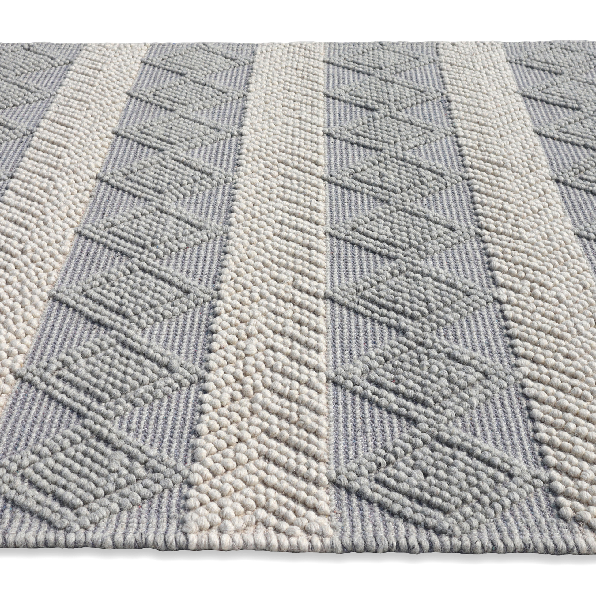 Harmony Striped Handmade Wool Accent Rug