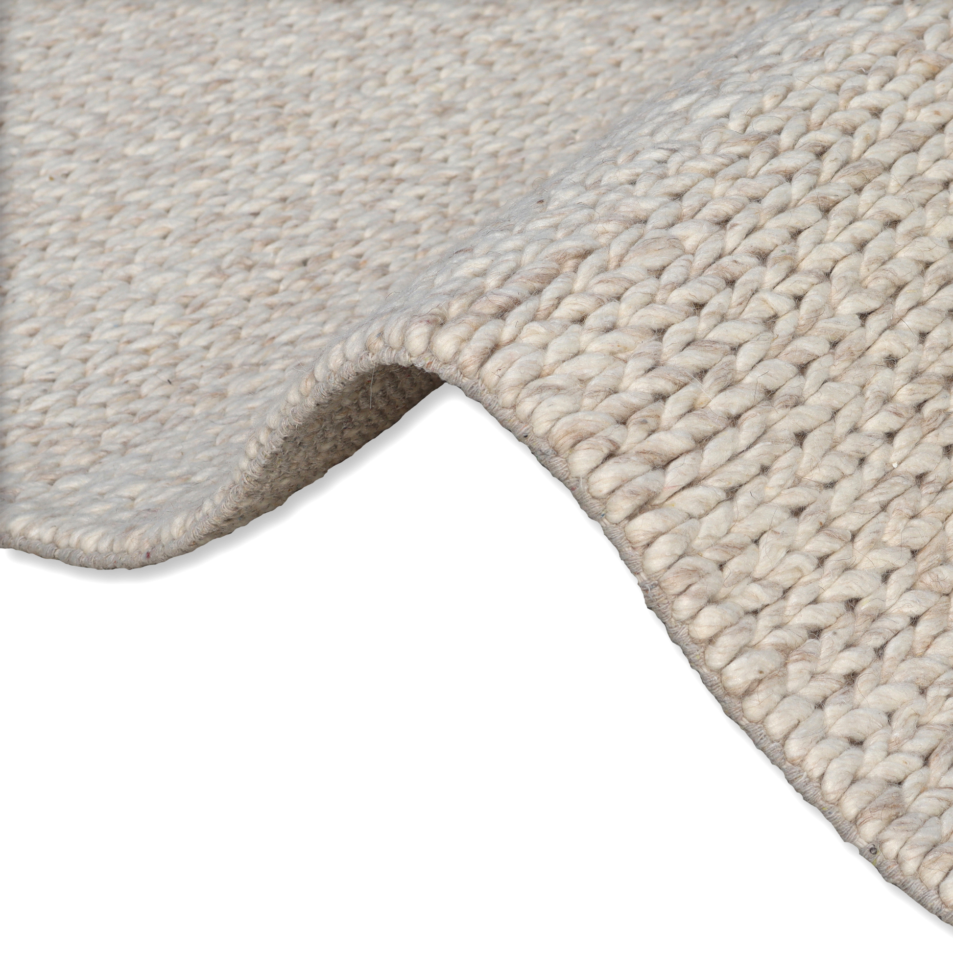 Serene Weave Handmade Wool Accent Rug