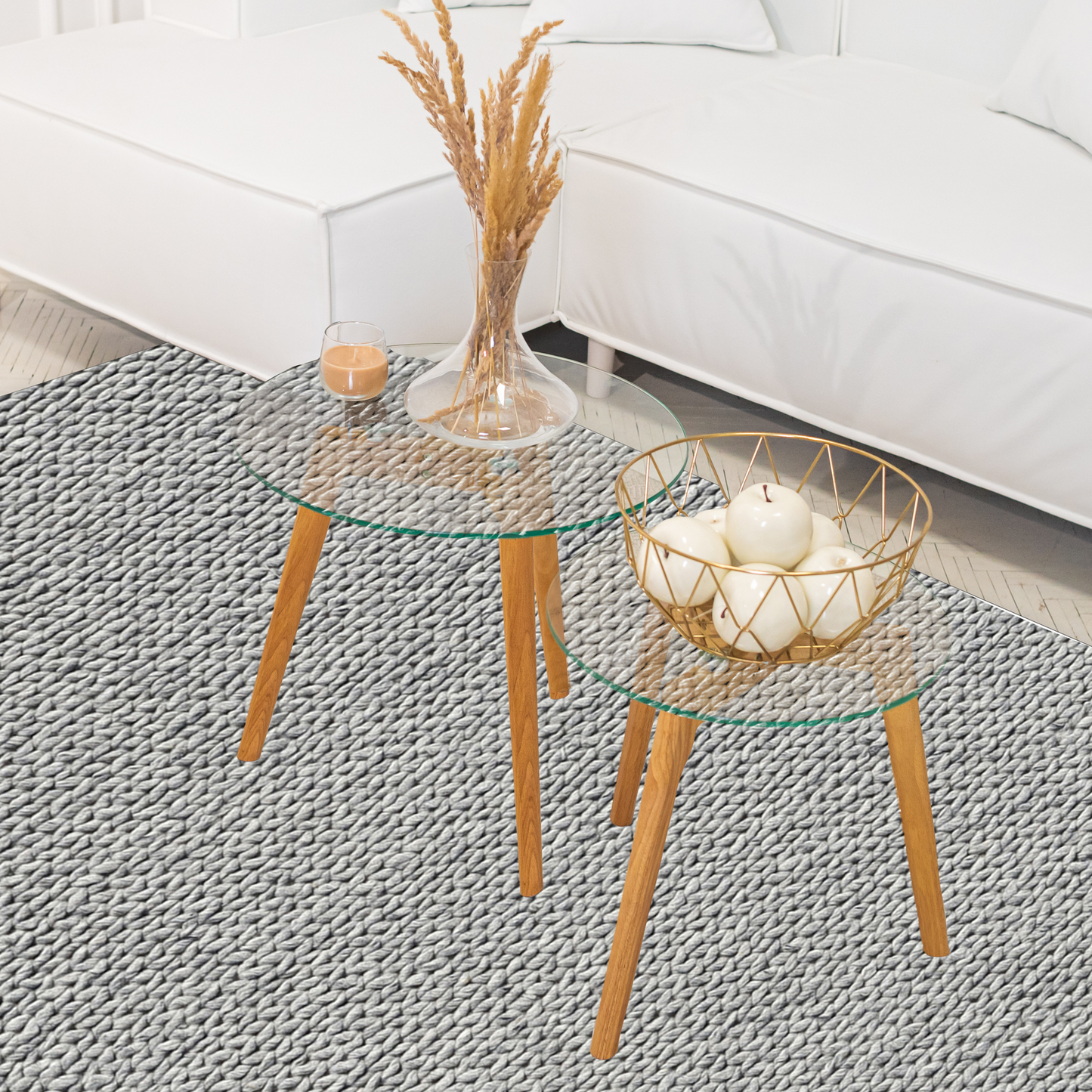 Serenity Weave Handmade Wool Accent Rug