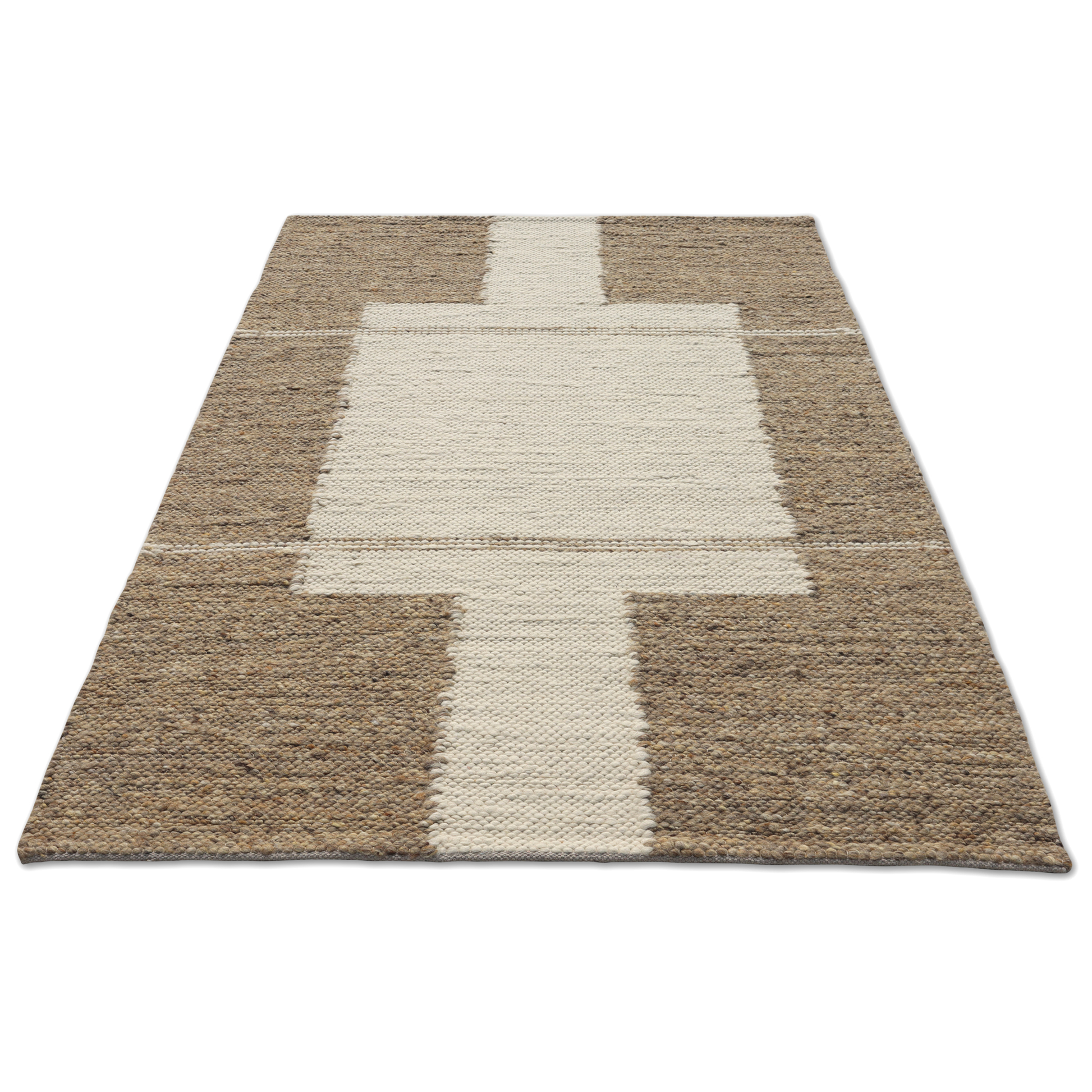 Farmhouse Elegance Handmade Wool Accent Rug