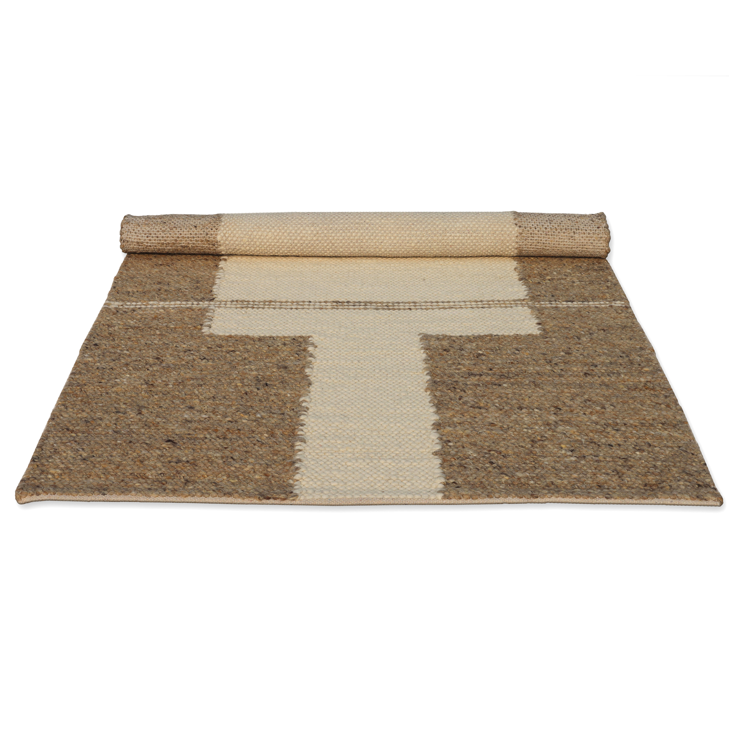 Farmhouse Elegance Handmade Wool Accent Rug