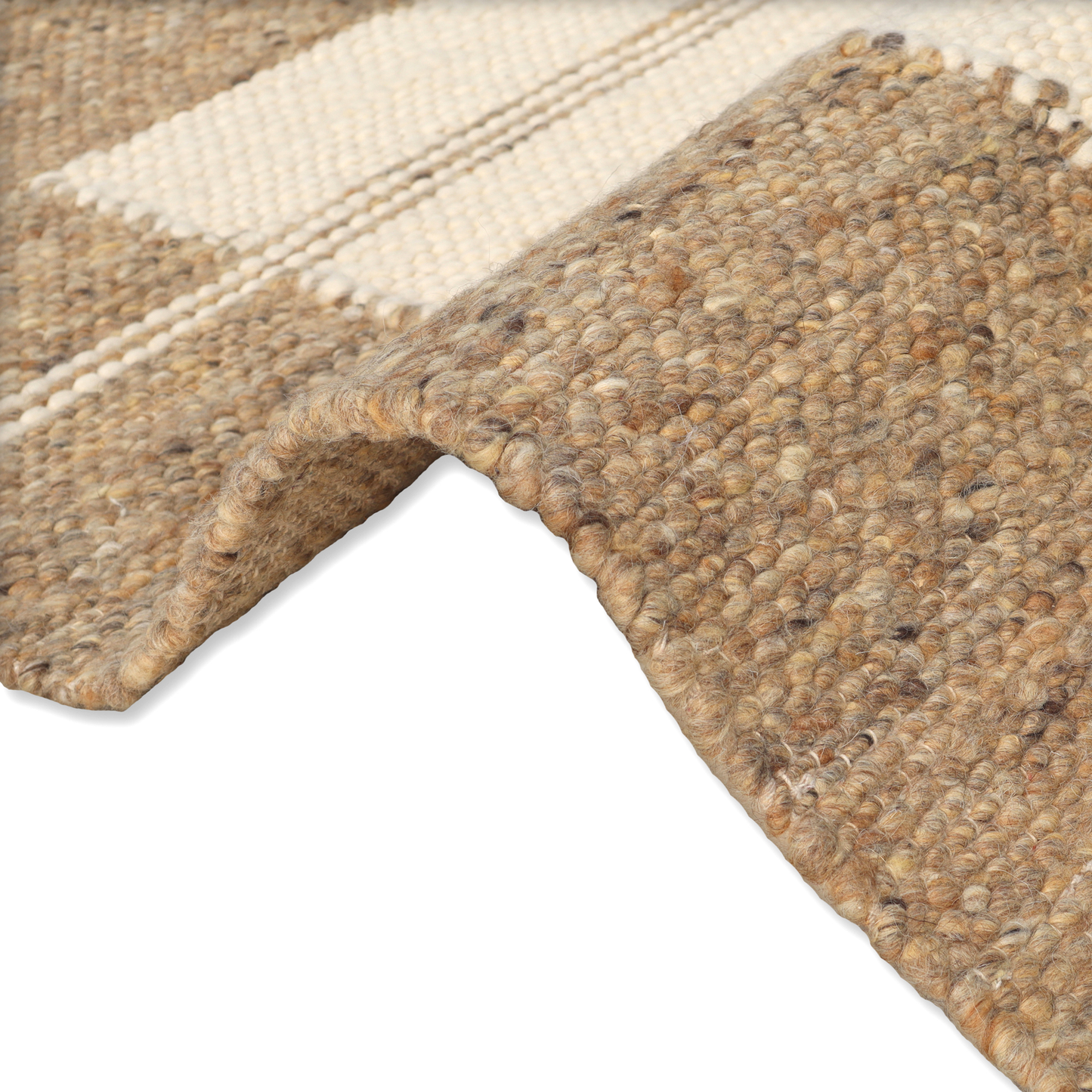 Farmhouse Elegance Handmade Wool Accent Rug