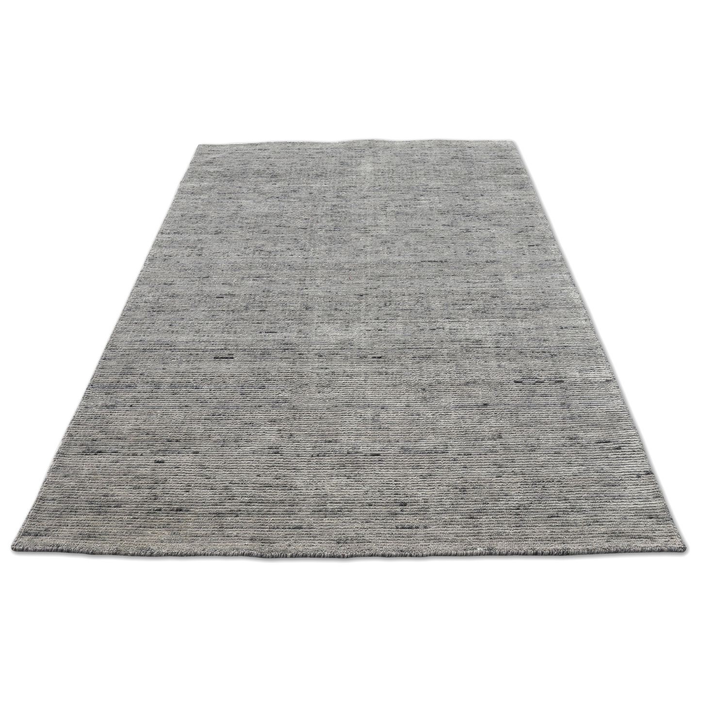 Urban Minimalist Handmade Wool Accent Rug