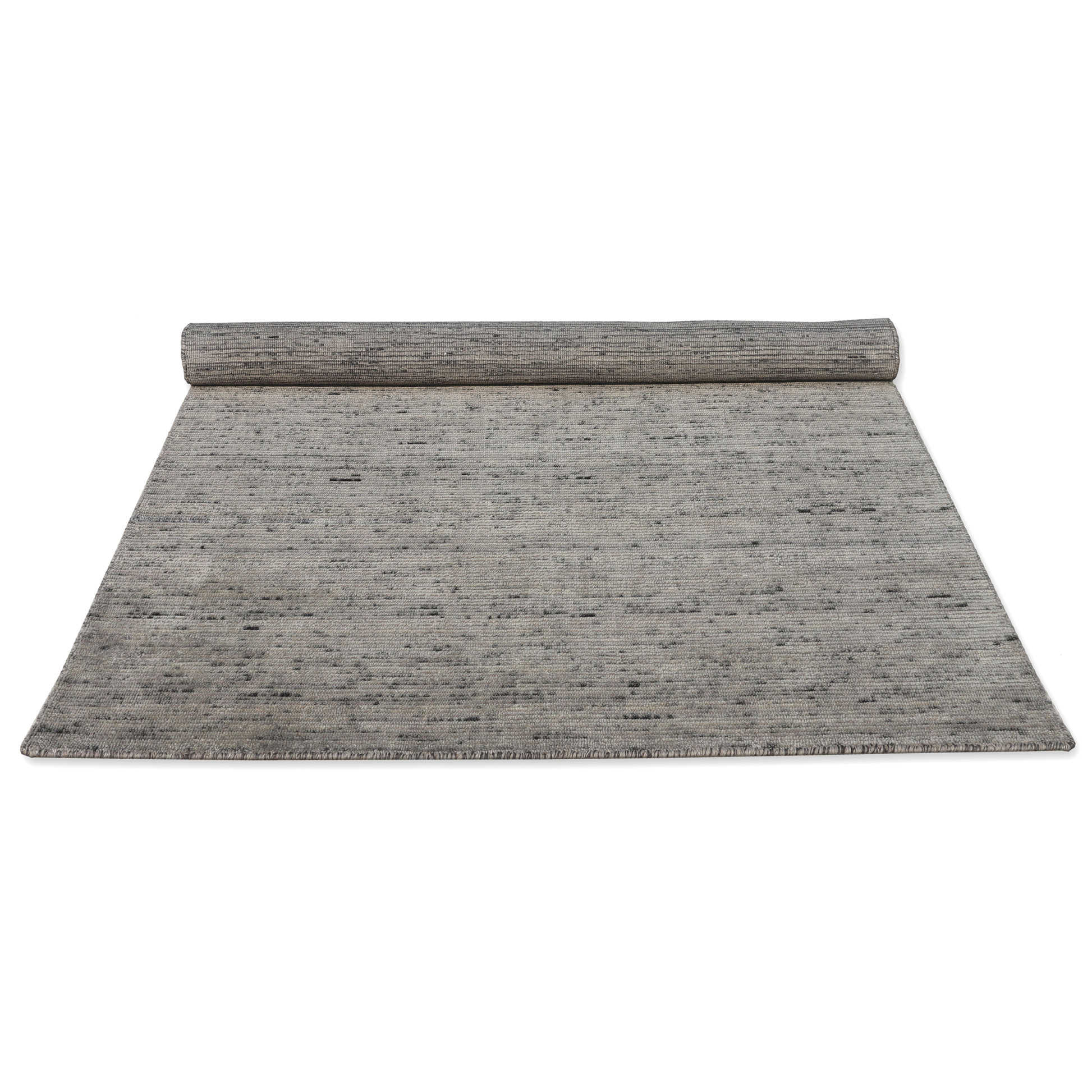 Urban Minimalist Handmade Wool Accent Rug