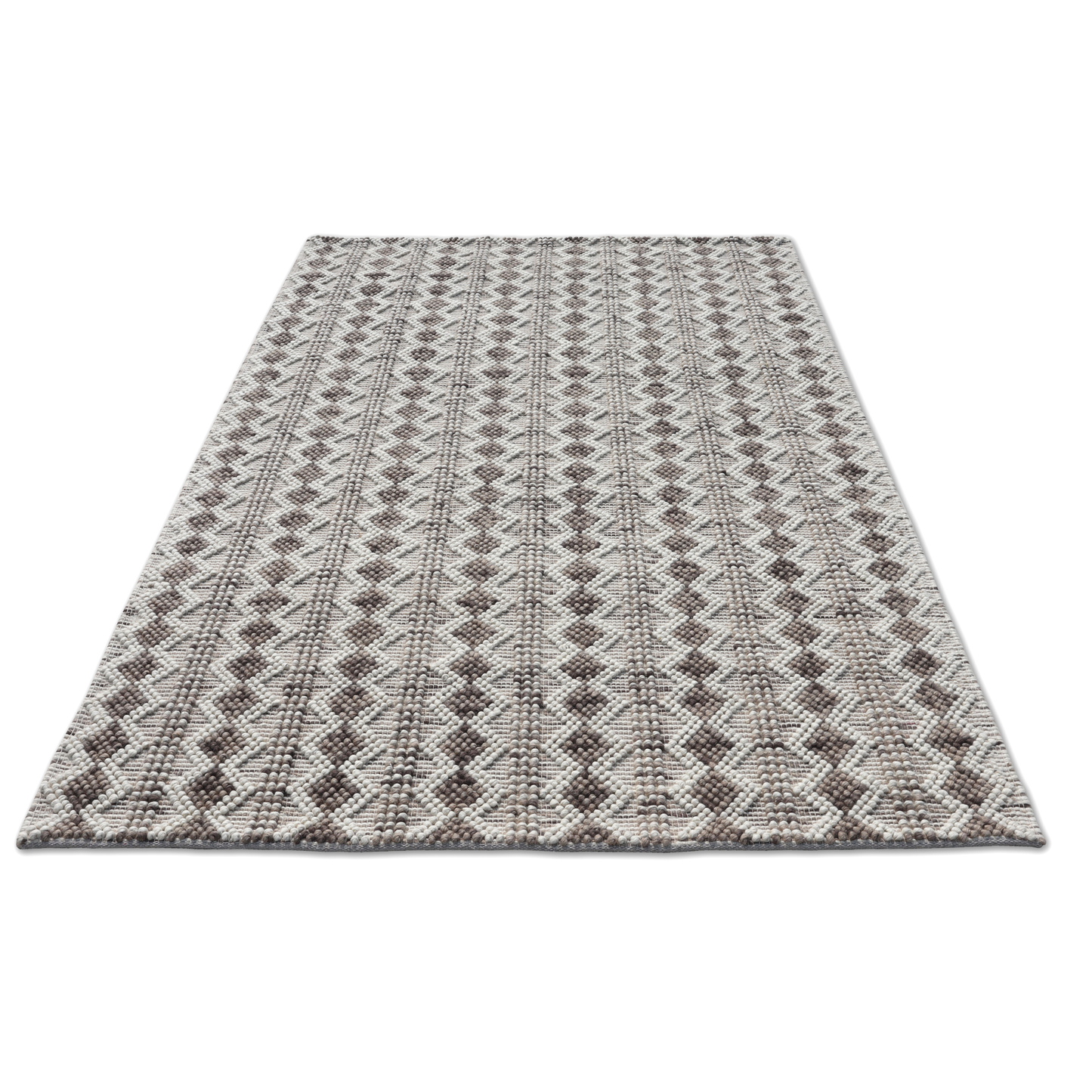 Tribal Trellis Harmony Handmade Wool Accent Rug