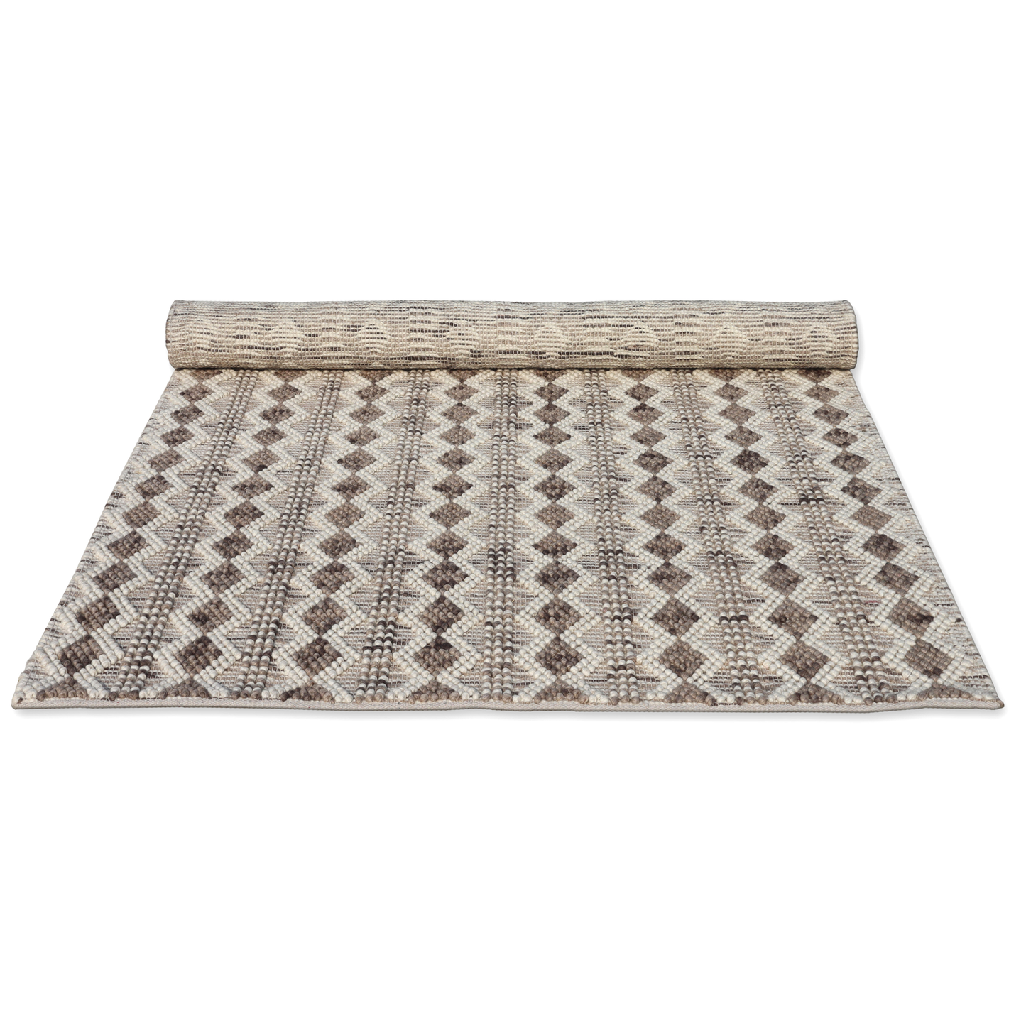 Tribal Trellis Harmony Handmade Wool Accent Rug