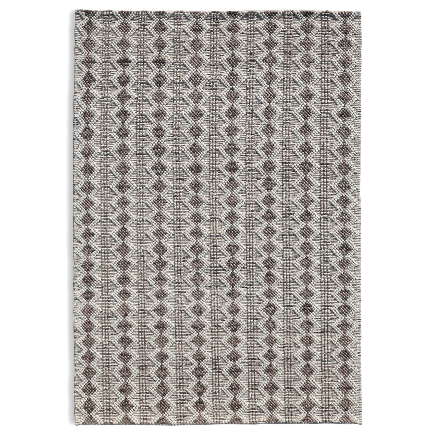 Tribal Trellis Harmony Handmade Wool Accent Rug