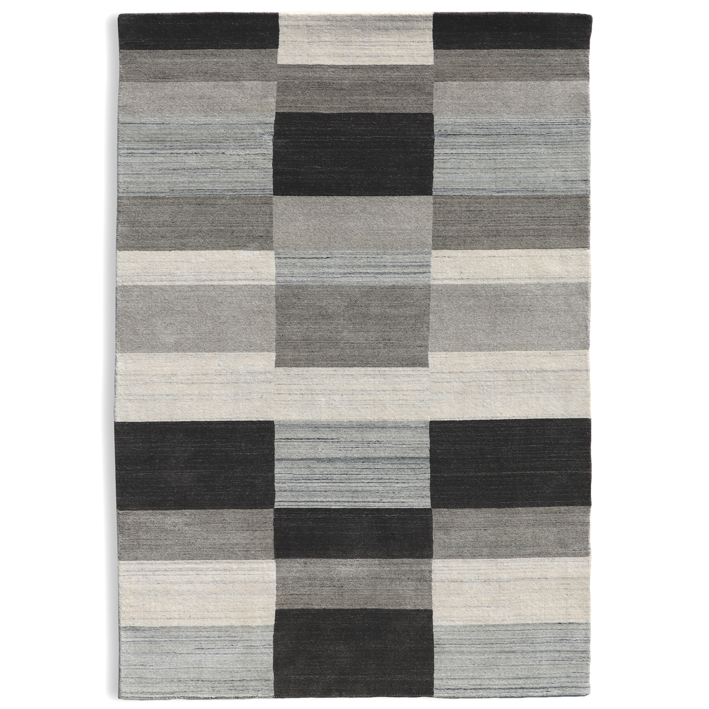 Urban Blocks Harmony Handmade Wool Accent Rug 