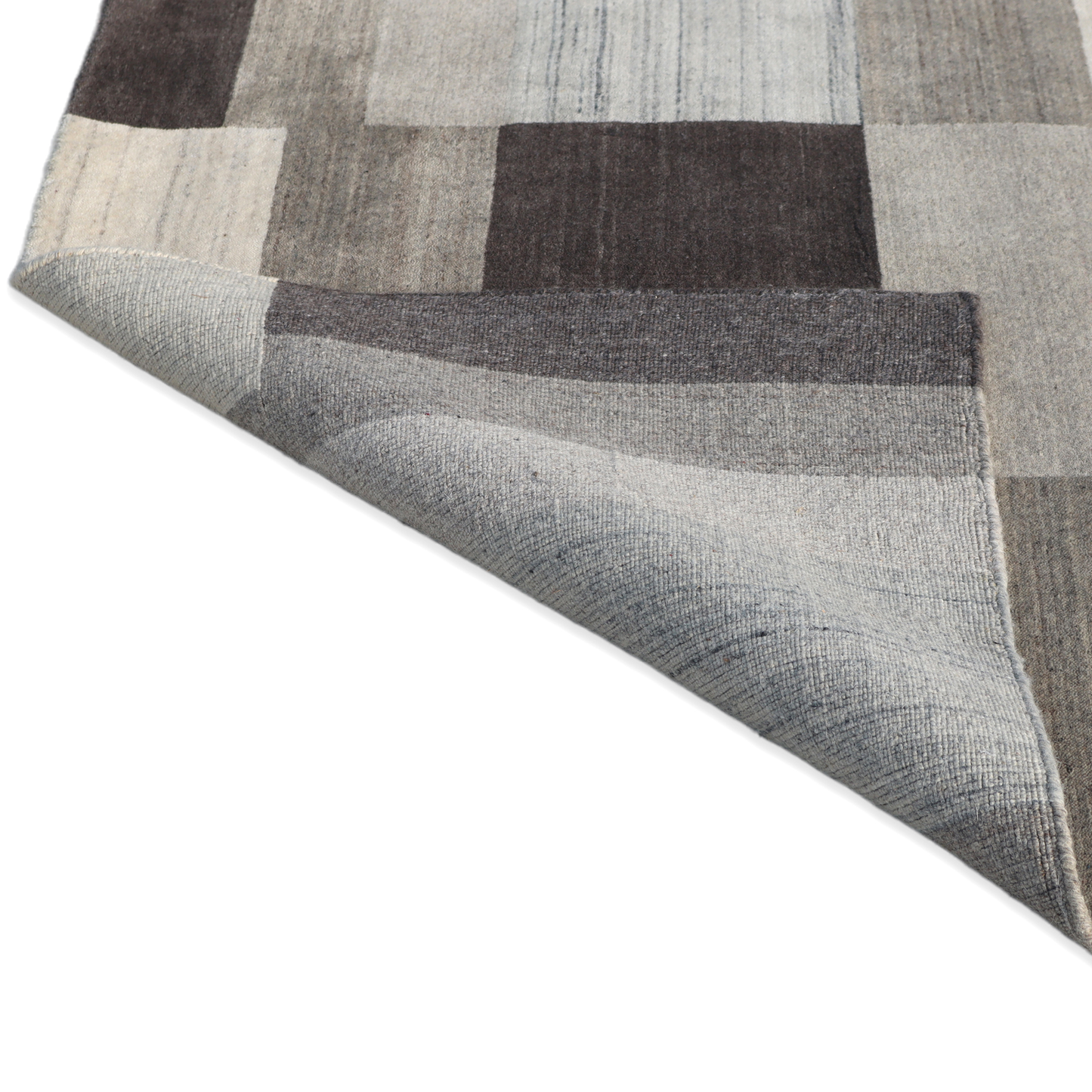 Urban Blocks Harmony Handmade Wool Accent Rug 