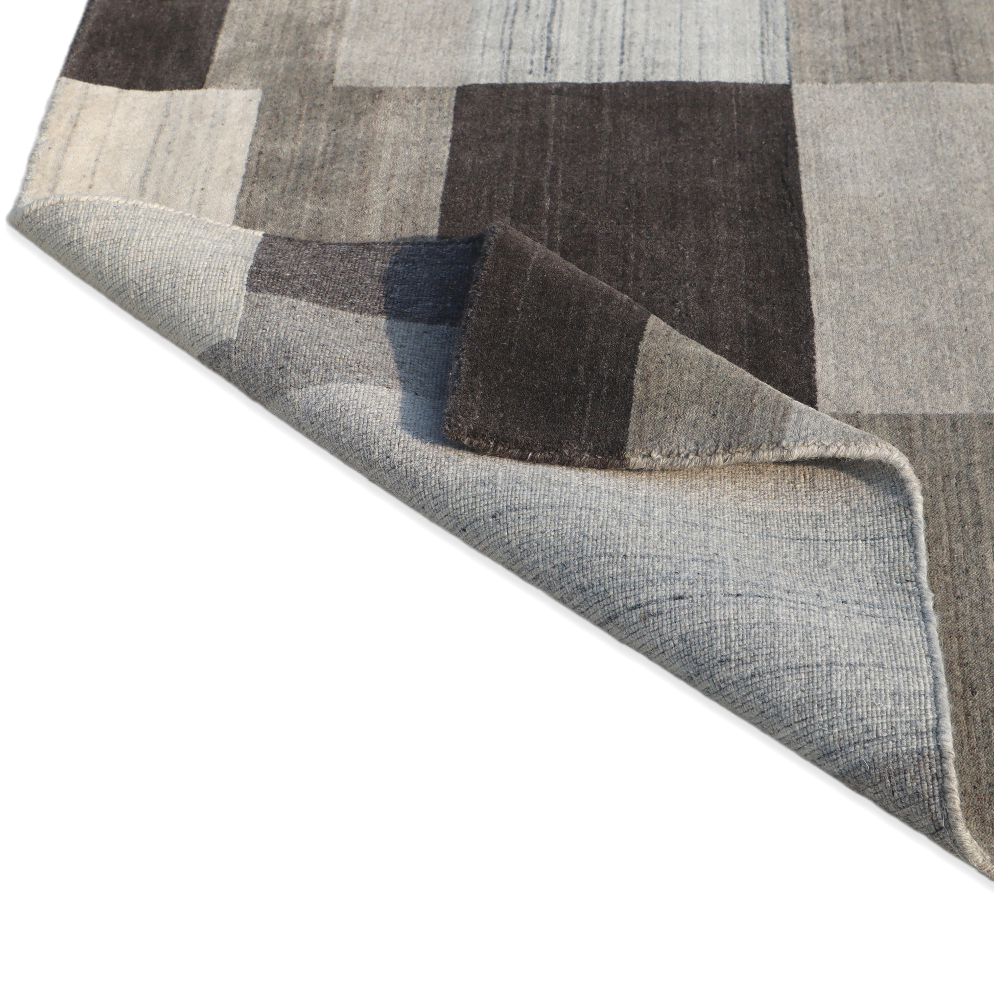 Urban Blocks Harmony Handmade Wool Accent Rug 